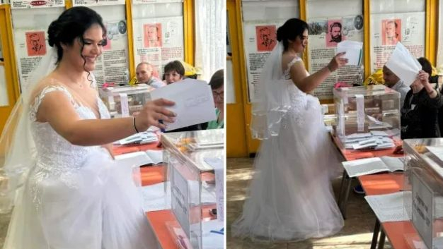 Галя влезе в изборната секция в село Лопян и всички онемяха 
