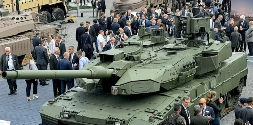 Показаха новия танк Leopard 2A8 СНИМКИ