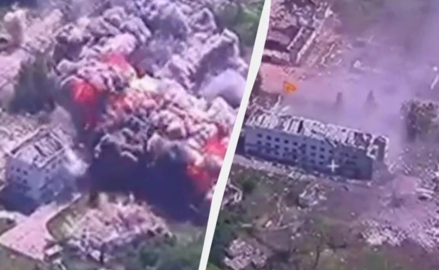 Военният експерт на Bild съобщи за бомба от ада в Украйна, пусната за първи път в историята на човечеството 