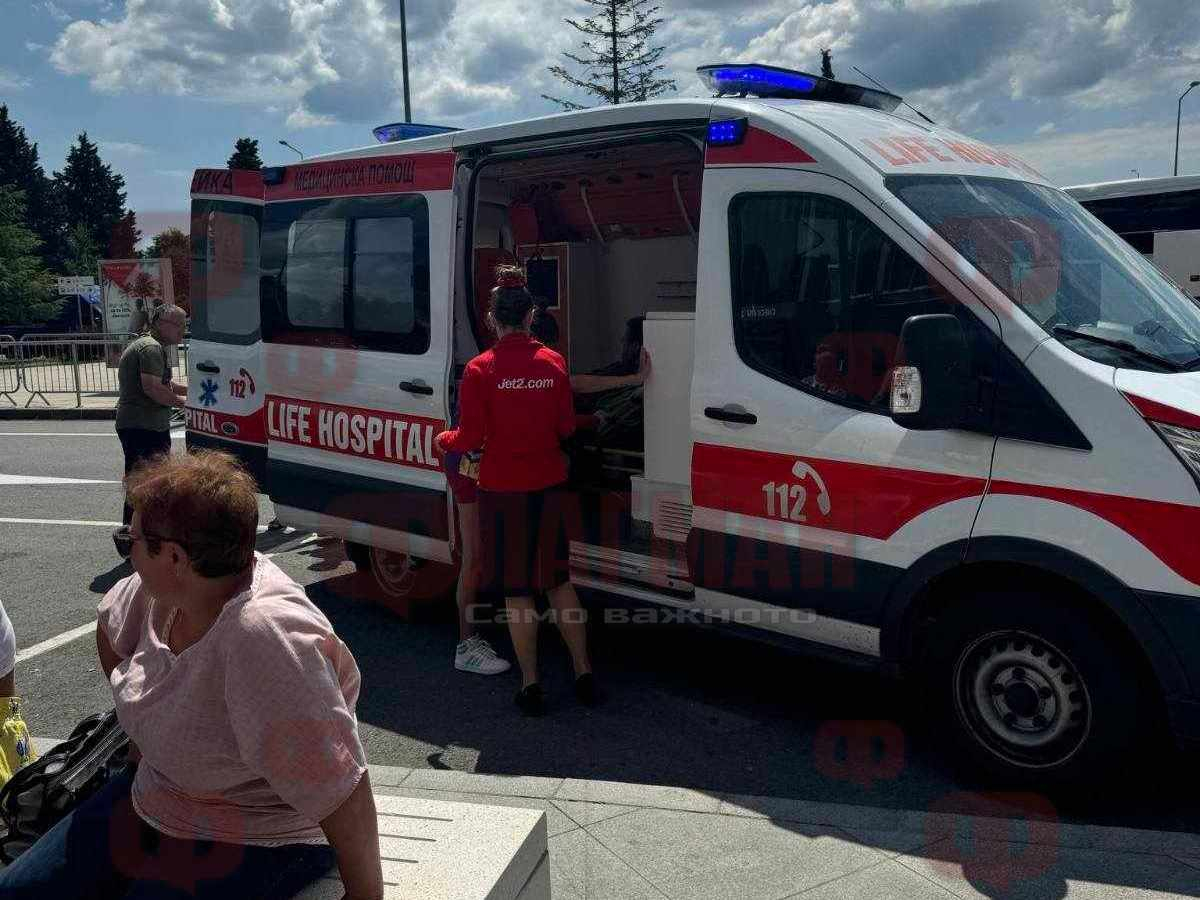 Извънредна ситуация на Летище-Бургас с полумъртви съпрузи СНИМКИ
