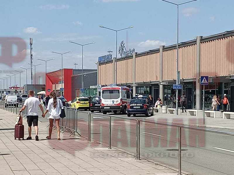 Извънредна ситуация на Летище-Бургас с полумъртви съпрузи СНИМКИ