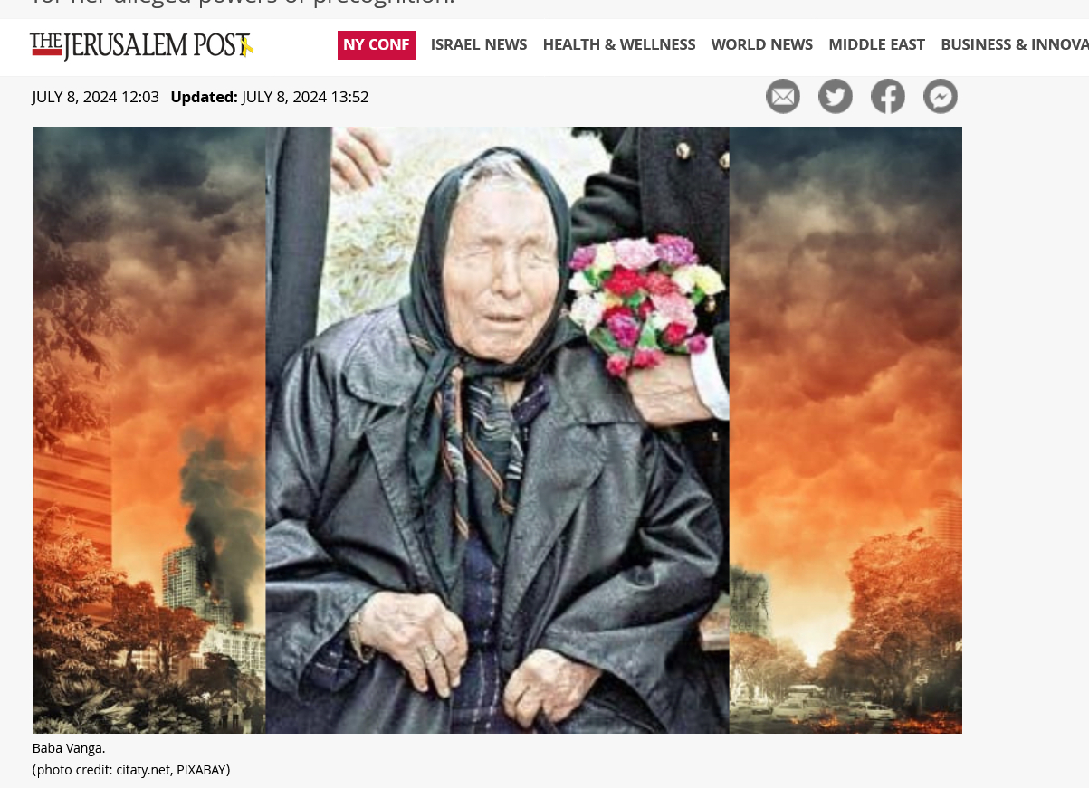 Ужасяващо пророчество на Ванга: Човечеството започва да изчезва през тази година, скоро е!
