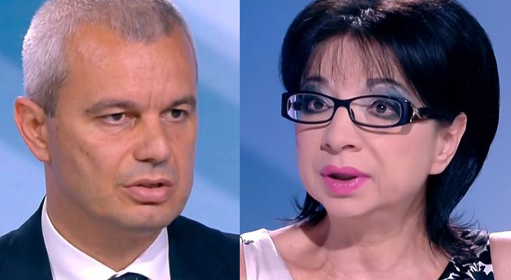 Скандал в ефир: Костадинов смъмри Ризова: Вие сте опитна журналистка и трябва да знаете, че...