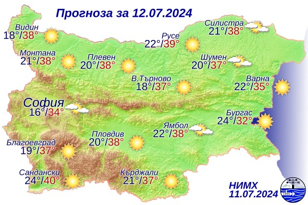 Цяла България ще изпука от жега, а в това село живакът отчете едва... СНИМКИ