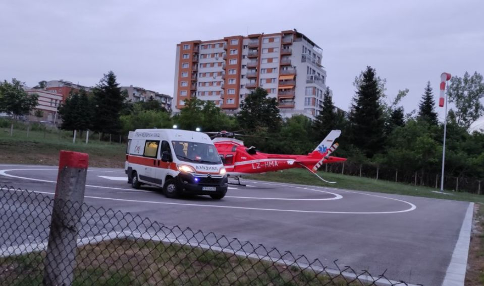 Извънредна ситуация с медицинския хеликоптер 