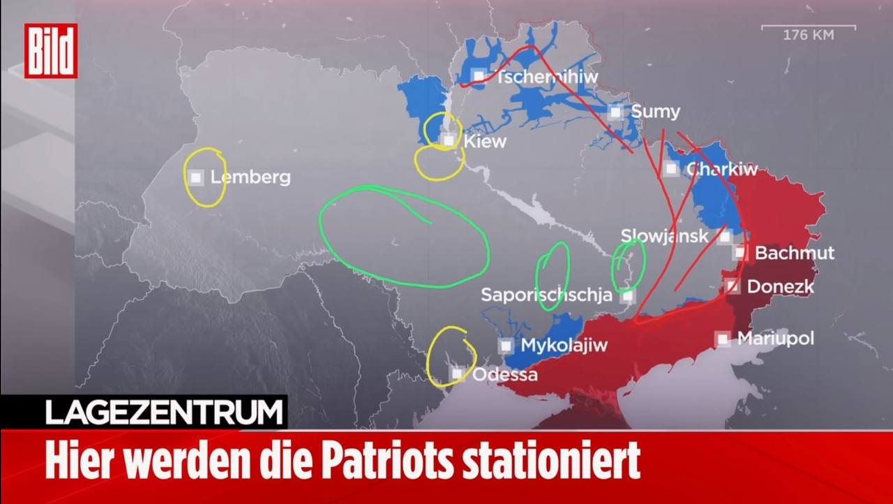 Bild с много притеснителна новина за ПВО на НАТО и Украйна КАРТА