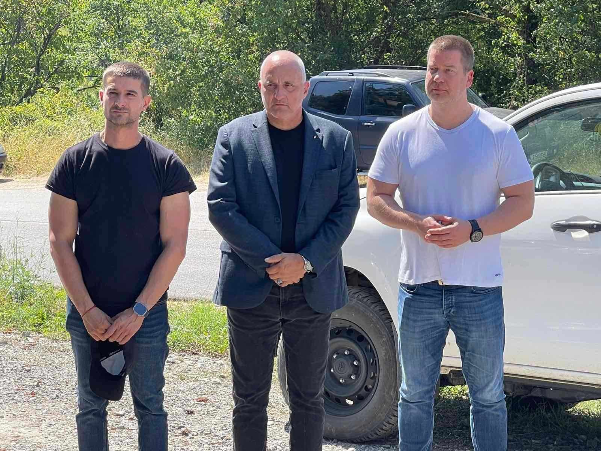 Кметът на Стара Загора на първа линия в адските пожари ВИДЕО