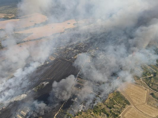 Огненият ад край Харманли взе 200 жертви ВИДЕО 