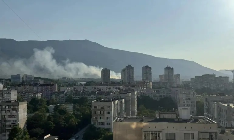 Стана ясно какво гори в полите на Витоша 
