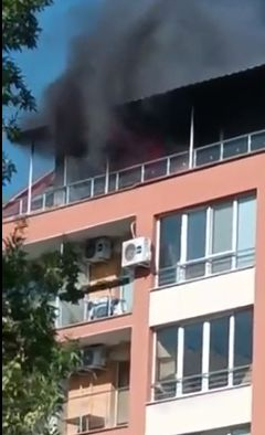 Огнен ад в София СНИМКИ