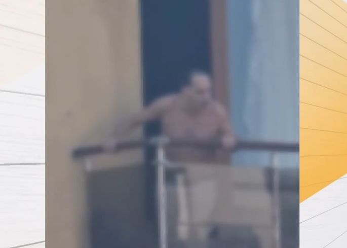 Ще настръхнете от това ВИДЕО на мъжа, който се барикадира в София 