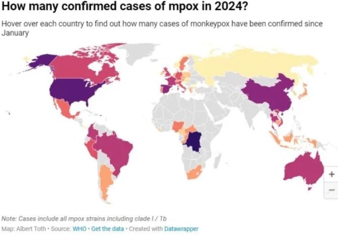 В кои държави вече има случаи на маймунска шарка КАРТИ