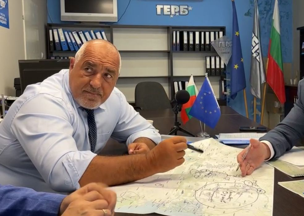 С прелюбопитна КАРТА Борисов откри решение на куп проблеми за половин България ВИДЕО