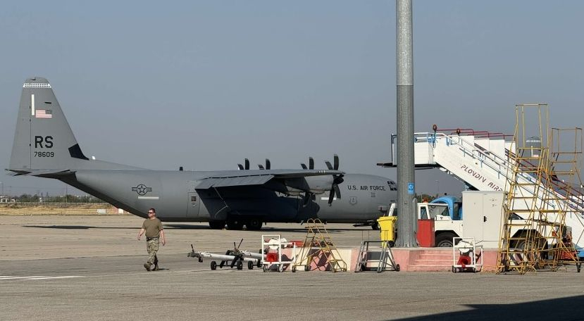 Два американски "С-130 Херкулес" прелетяха над Пловдив 