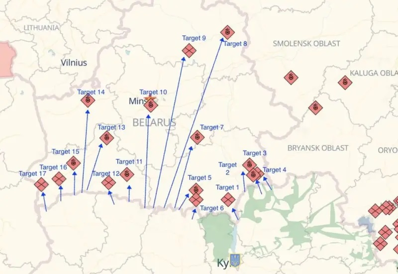 Украинското командване определи приоритетните цели в Беларус