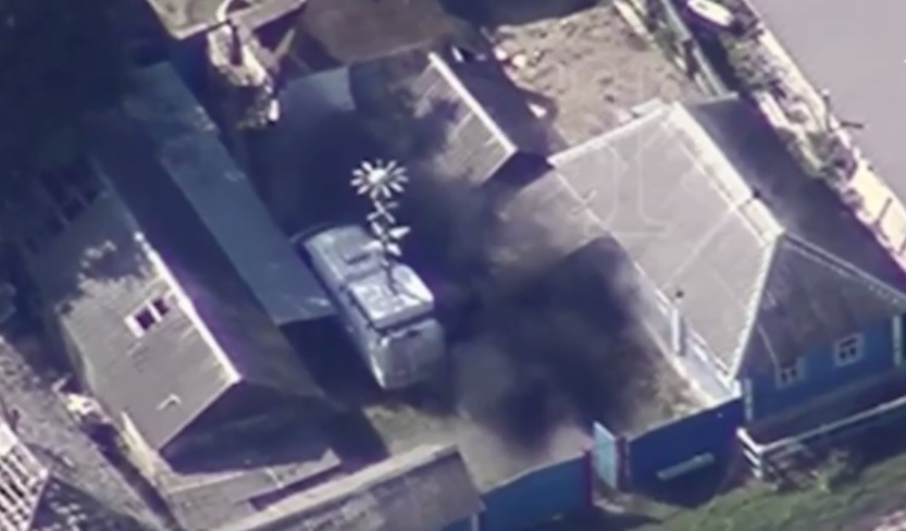 Бойци от ВСУ унищожиха руска РЕБ "Сапфир" край Курск ВИДЕО
