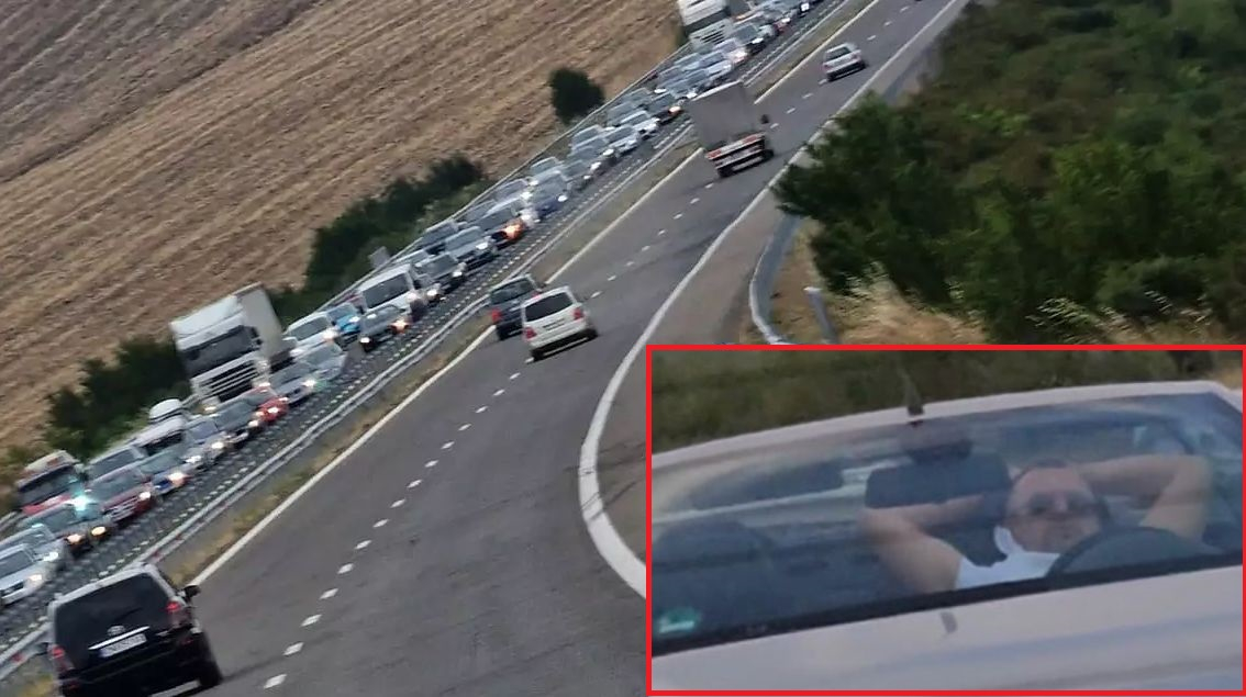 Абсурдно ВИДЕО от магистралата на смъртта „Тракия“