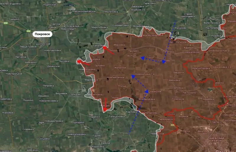 ВСУ с капан за руските войски край Покровск