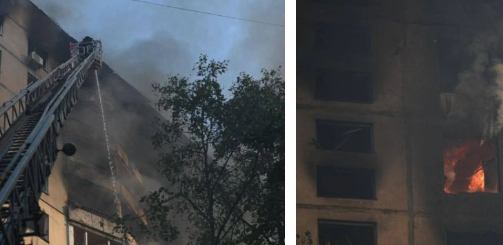  Ново брутално руско зверство посред бял ден в Харков, всичко е в пламъци ВИДЕО