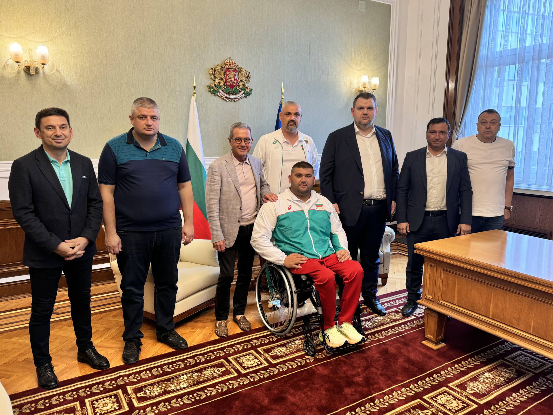 Пеевски поздрави златния медалист от Паралимпиадата в Париж Ружди Ружди