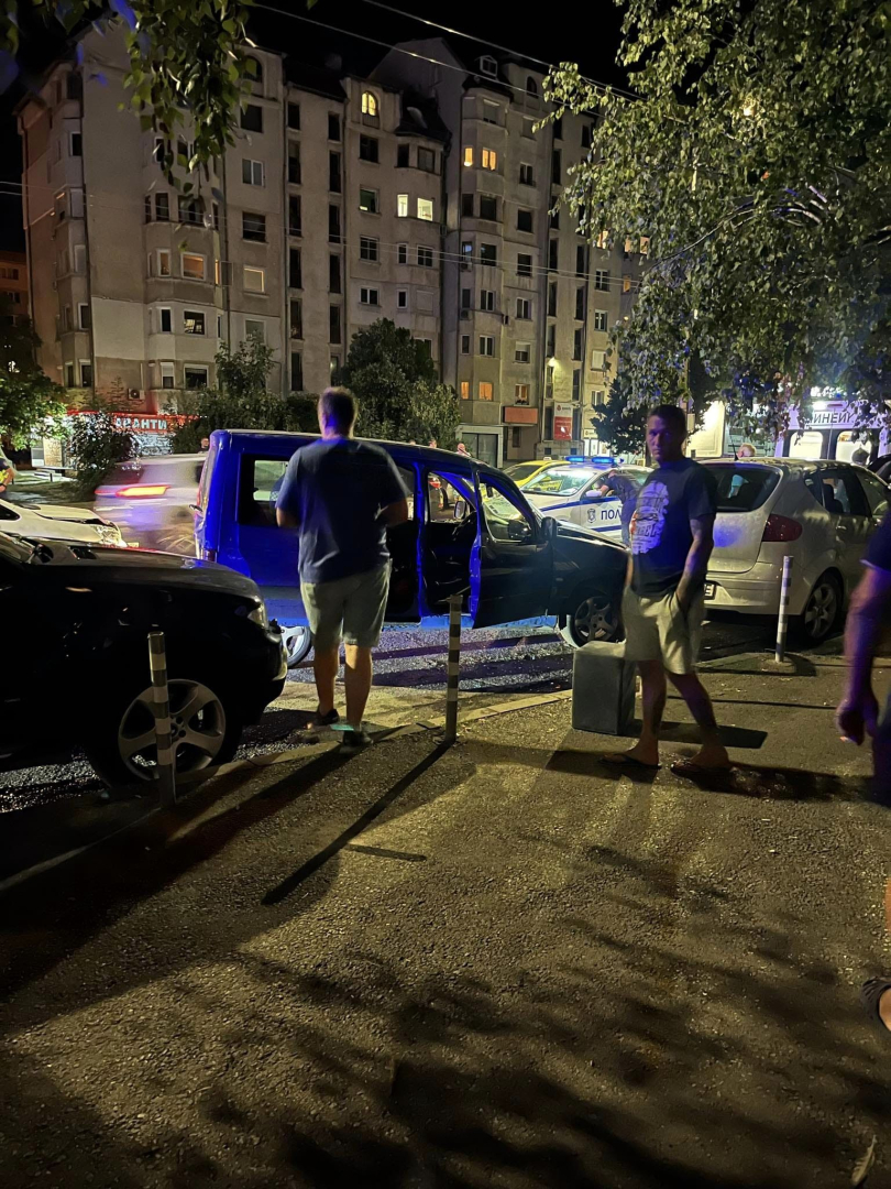 Друсан с амфети е направил мелето в "Люлин", закопчаха го и му свалиха номерата СНИМКИ