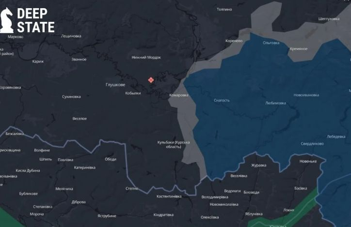 DeepState: Руснаците щурмуват Курск, готвят им "котел" КАРТА 