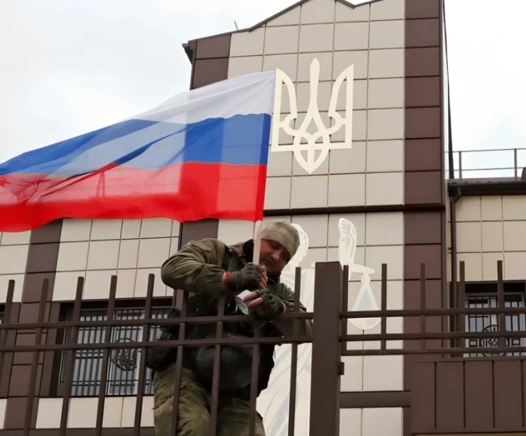 „Освободеният“ от Путин Донбас в една СНИМКА