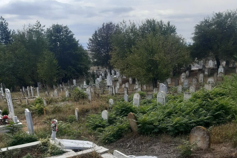 Поругаха мюсюлманските гробове в Лозница, местните подозират нещо страшно... СНИМКИ