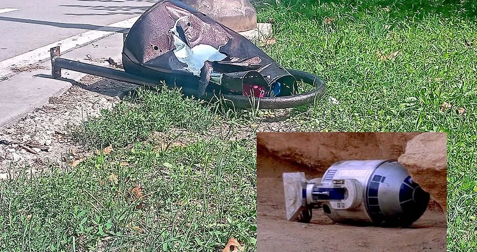 Във Варна „убиха“ роботчето от „Междузвездни войни“ R2-D2 ВИДЕО