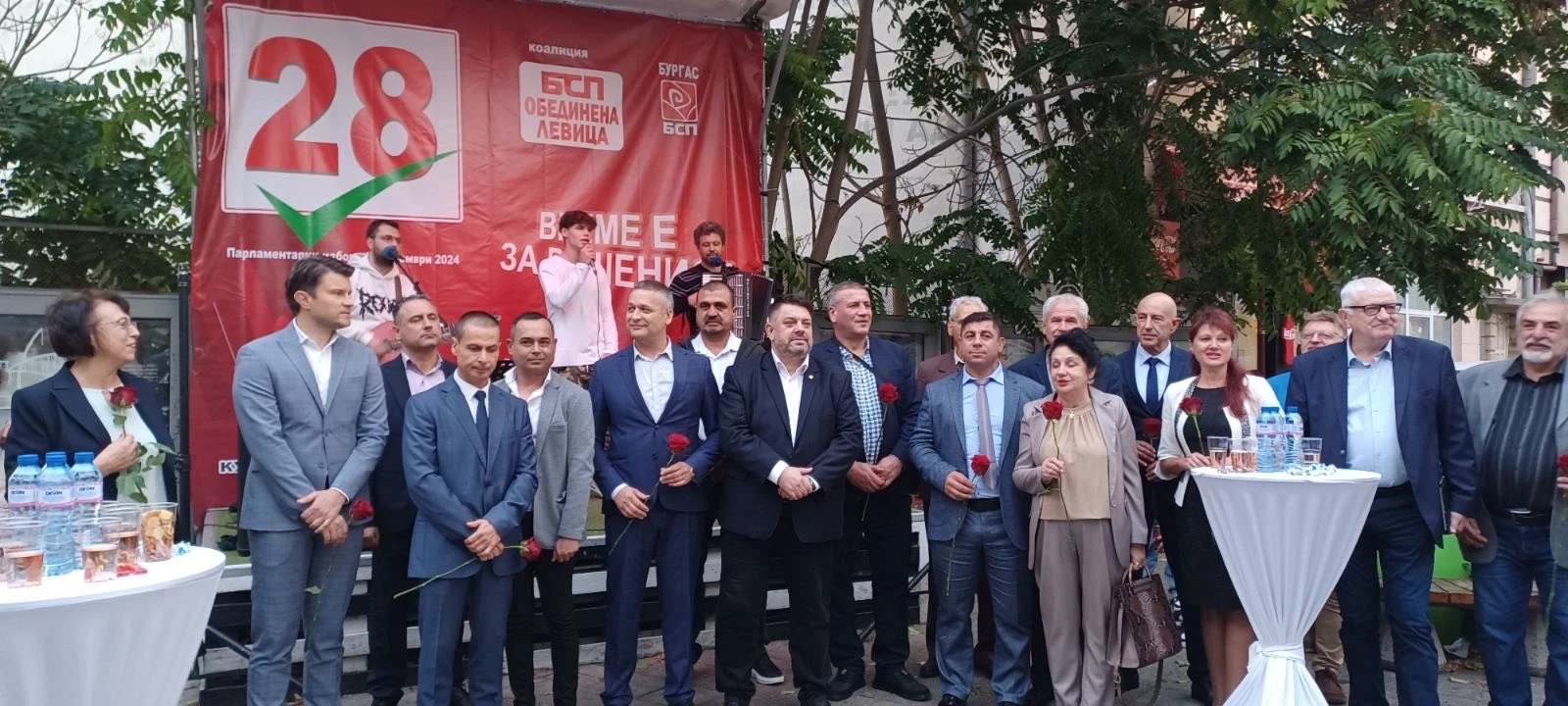 От сърцето на Бургас: „БСП – Обединена левица“ даде силен старт на предизборната си кампания 