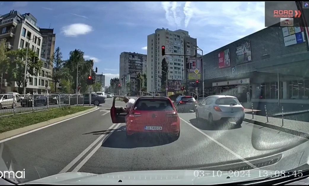 Брутална агресия между шофьори в София, превръщаме се в джунгла ВИДЕО