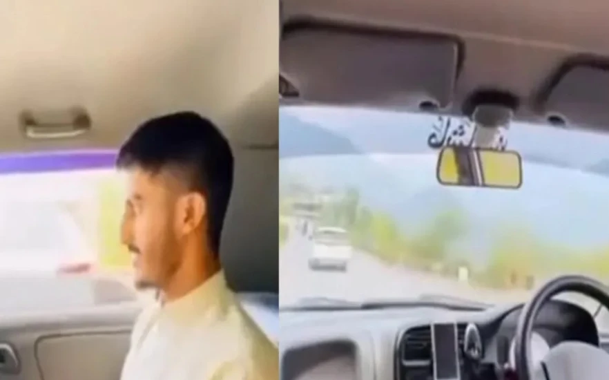 Няма да повярвате как този мъж управлява автомобила си ВИДЕО