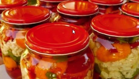 Вкусна и хрупкава туршийка за зимата, става за минути! 