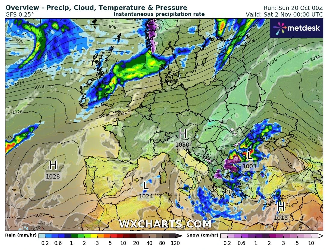 Meteo Balkans алармира: Кучи студ и сняг ни удрят съвсем скоро КАРТА