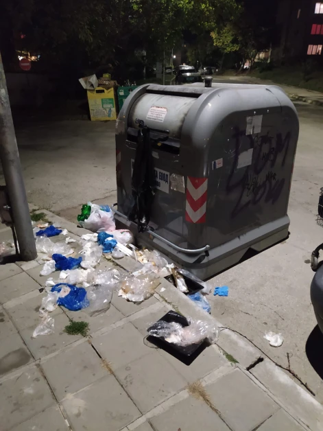 Във Велико Търново потънаха в боклуци СНИМКИ 