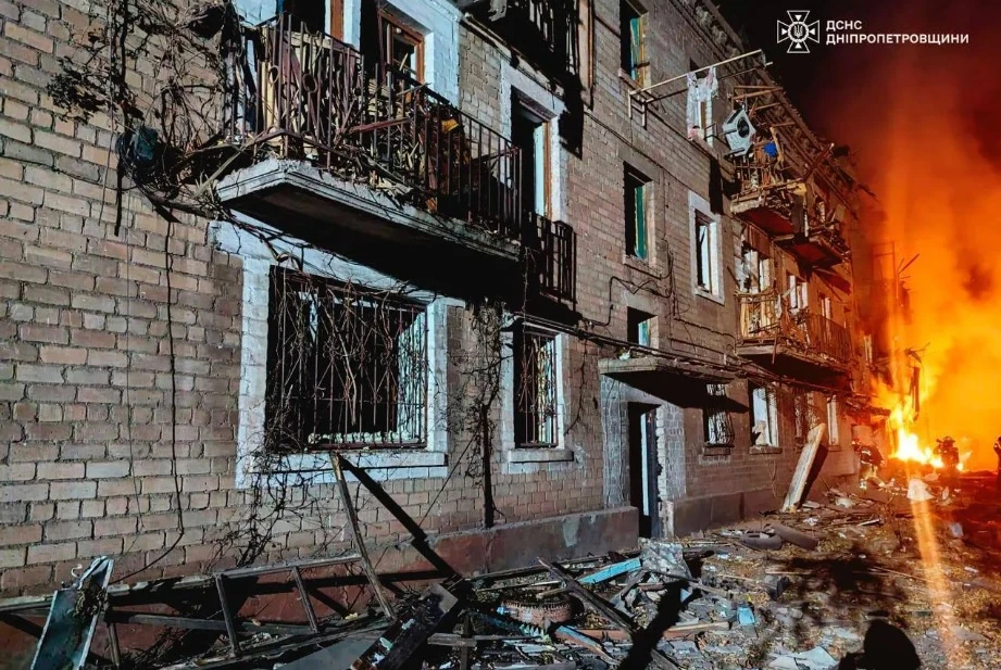 Масирана среднощна руска атака по Украйна, поразени са Харков, Киев и Кривой рог СНИМКИ