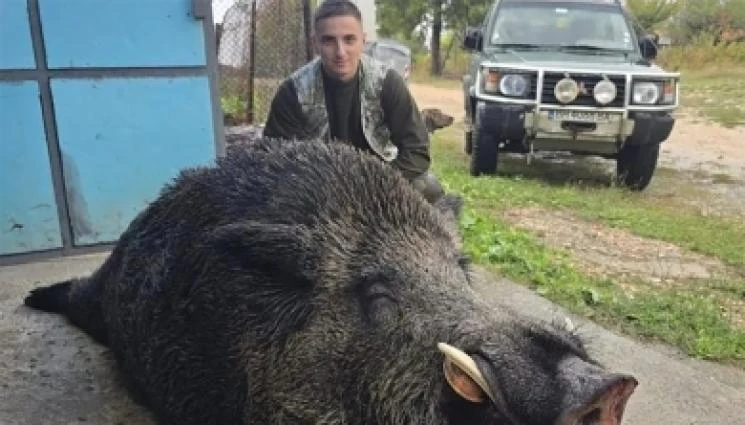 Авджии повалиха 249-килограмово чудовище след кървав екшън 