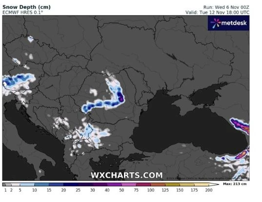 Ники Василковски обяви кога ще падне първият сняг ГРАФИКИ