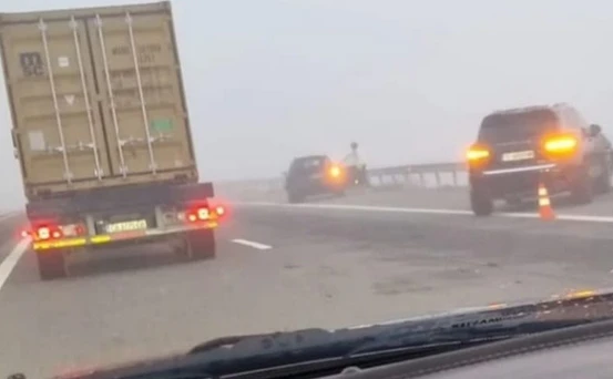 Пиян на куче със свирепа каскада на АМ „Струма“, не е Димо Алексиев