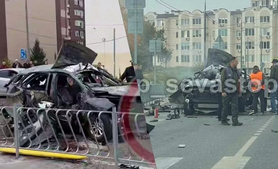 Кървава баня в Севастопол, взривиха колата на висш руски военен ВИДЕО/СНИМКИ