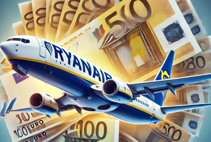 Ryanair връща по 55 евро на хиляди пътници, летели в този период