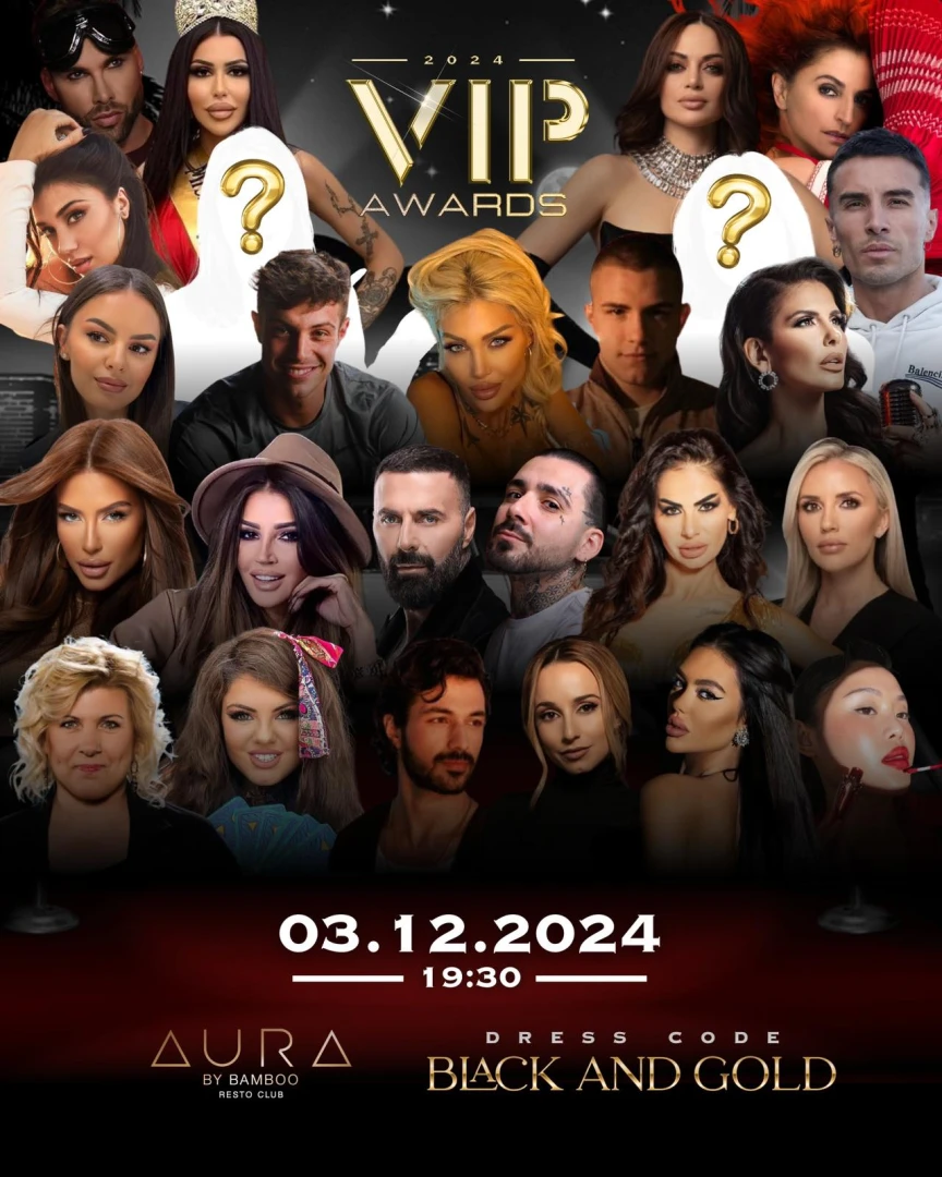 Филип Буков и Анелия се бият за статуетки на Vip Awards 2024