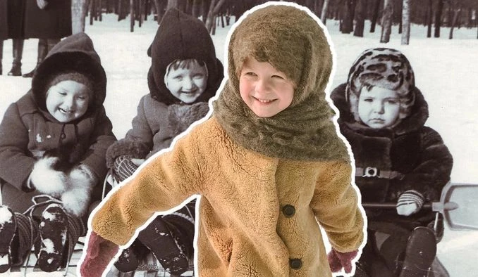 Спомени от соца за децата, зимата и облеклото им СНИМКИ