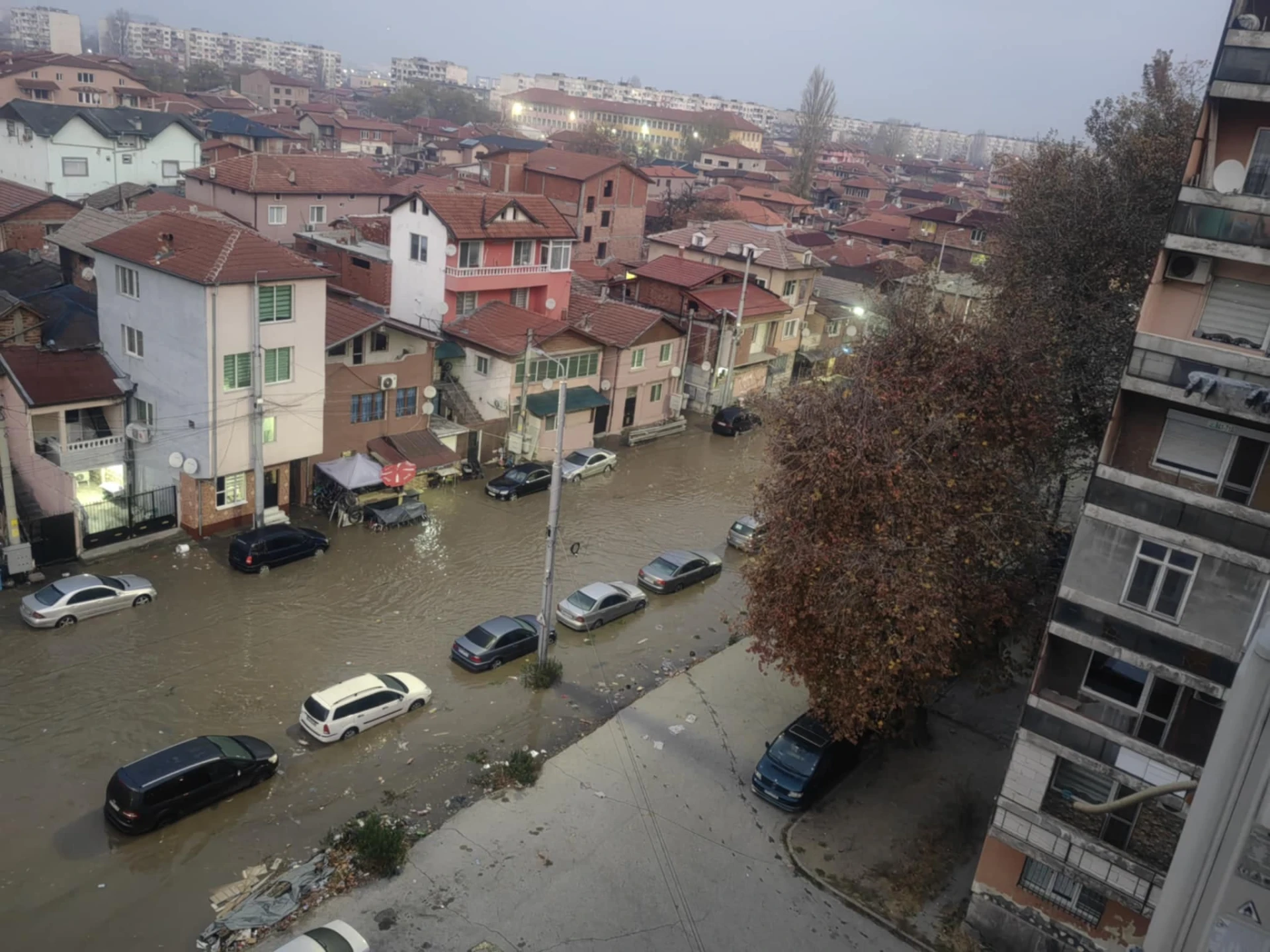 Апокалипсис в Пловдив, градът е под вода! Зрелищни СНИМКИ