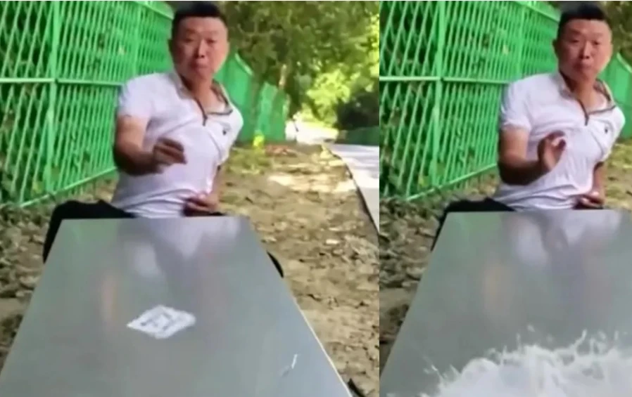 Мъж удиви мрежата с това свое умение ВИДЕО