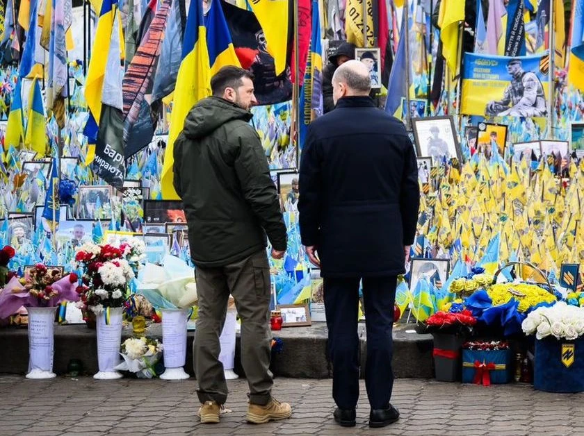 Като ужилени: Кремъл реагира на внезапната визита на Олаф Шолц в Украйна