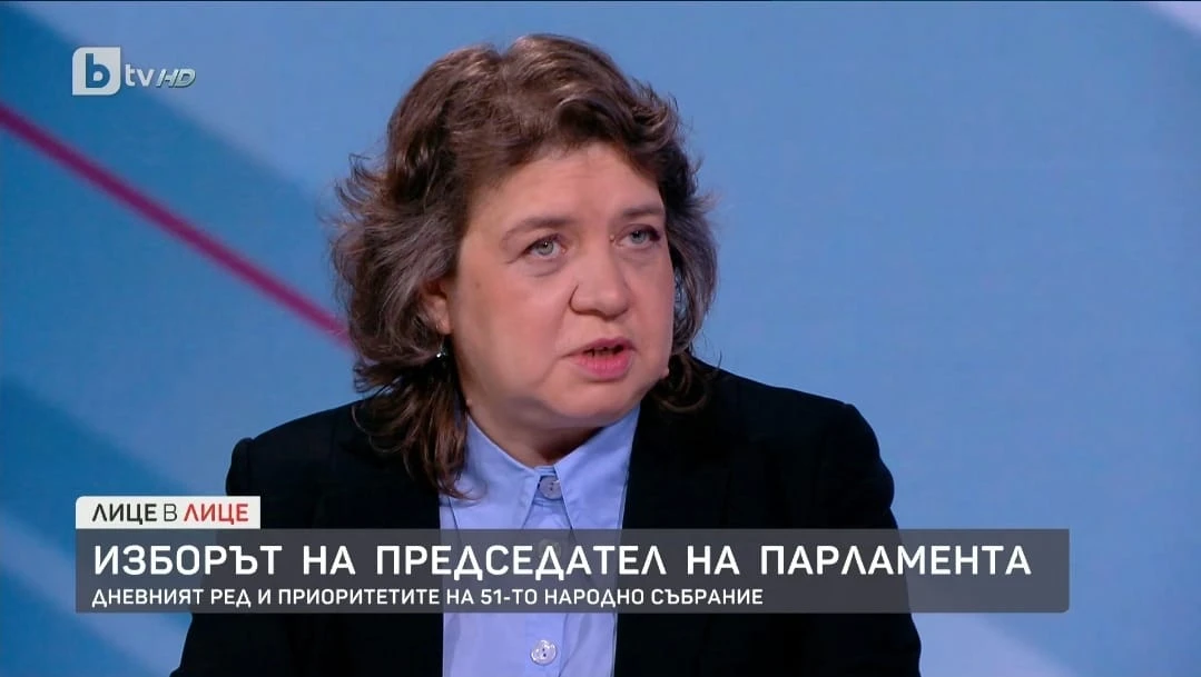 Доц. Киселова: Нека всяка парламентарна група да каже дали иска да отидем на избори