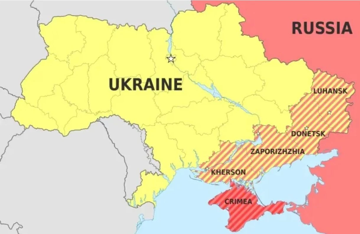 Il Fatto Quotidiano очерта 3 сценария за разделянето на Украйна КАРТА