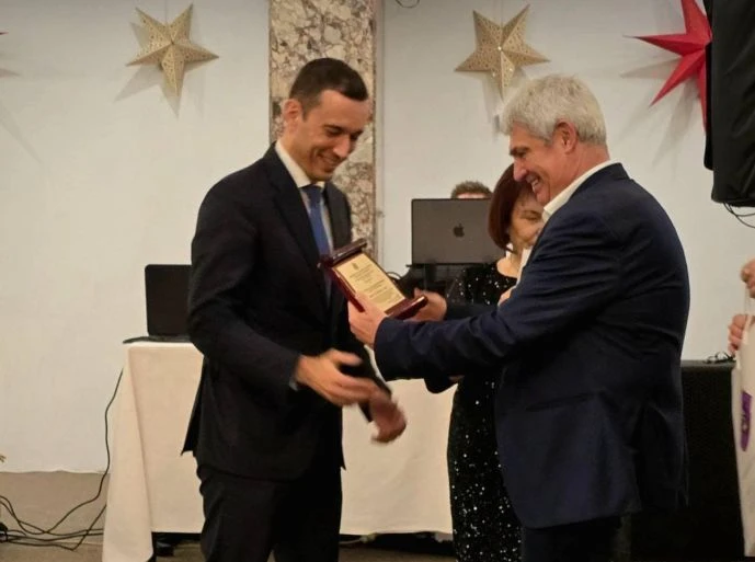 Голямо отличие за Васил Терзиев, обявиха го за... СНИМКИ
