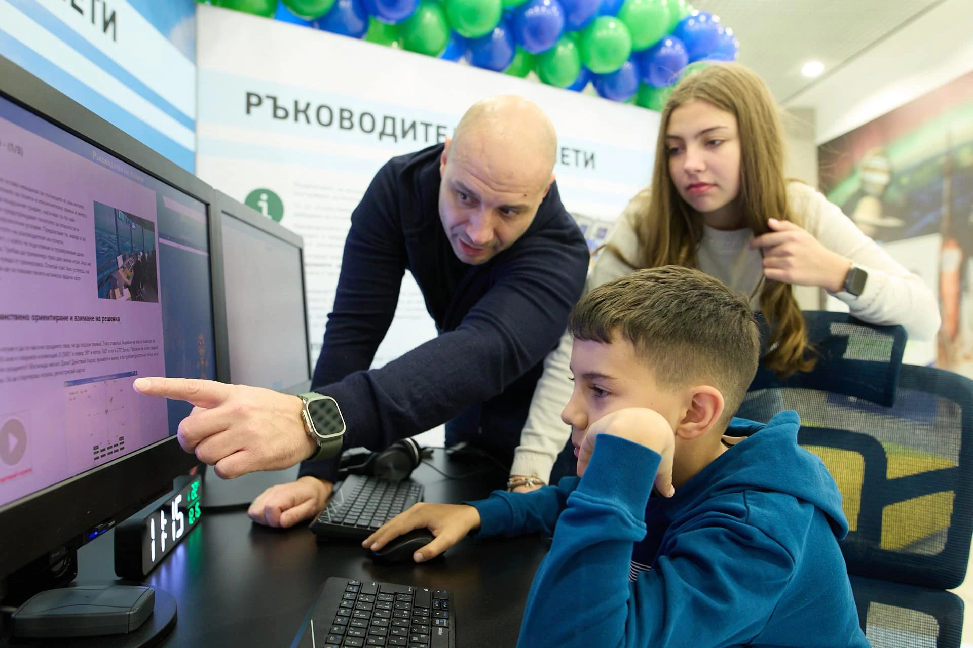 BULATSA откри експонат за професията ръководител на полети в ТехноМеджикЛенд 